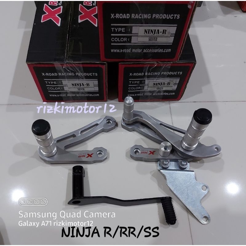 Jual FOOTSTEP POSTEP UNDERBONE X ROAD KAWASAKI NINJA R RR SS Shopee