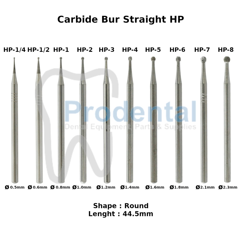 Jual Dental Surgical Bur Tulang Carbide Tungsten Round Fissure Bur Gigi