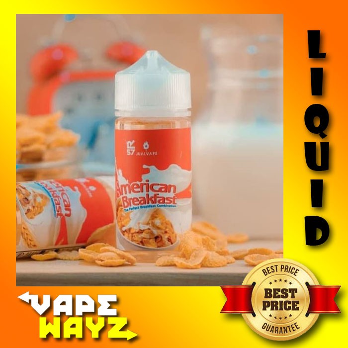 Jual Liquid Vape American Breakfast V V V V Shopee Indonesia