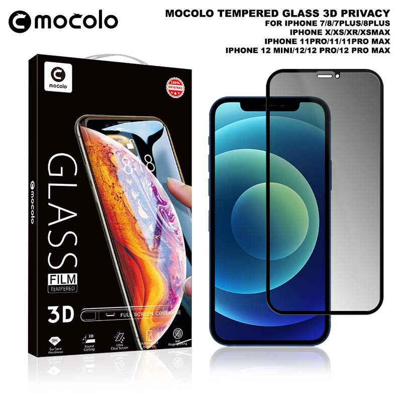 Jual Mocolo Privacy Tempered Glass IPhone X Xs XR 11 Pro Max Anti Spy