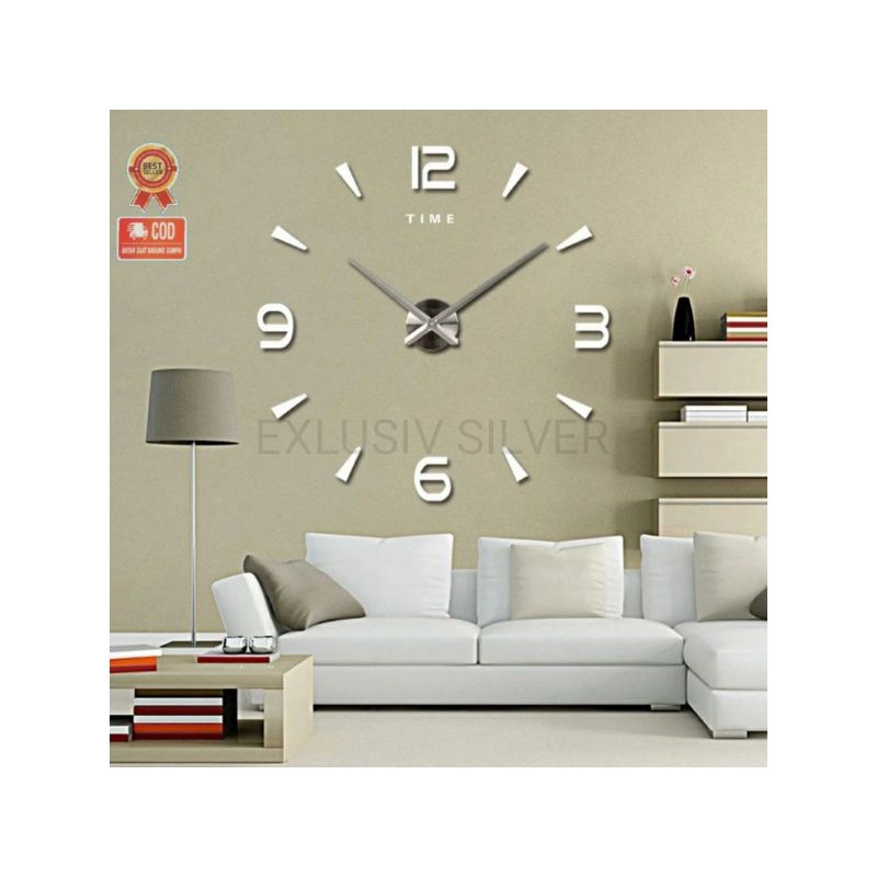 Jual Jam Dinding Jumbo Besar Unik Giant Wall Clock Diameter 80 150cm