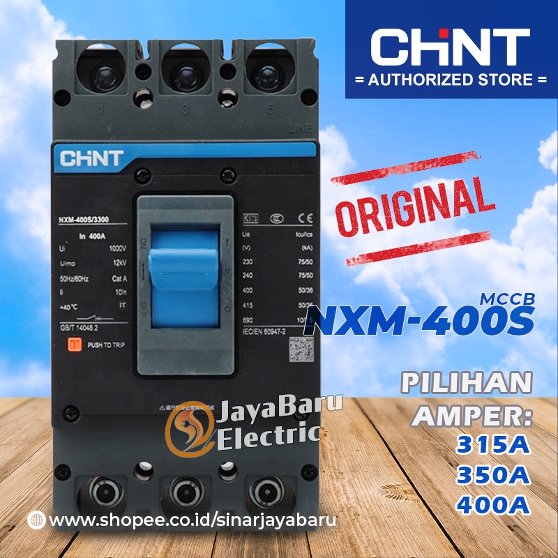 Jual Mccb Breaker Chint Nxm S Nxm S P A A A Shopee