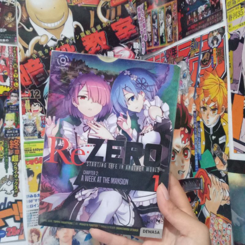 Jual Manga Komik Preloved Re Zero Moriarty The Patriot Vol