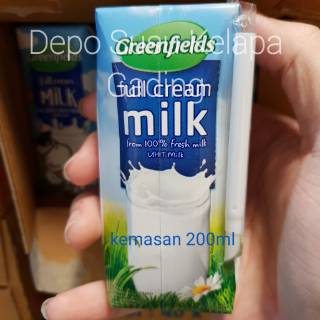 Jual Susu Greenfields Uht Ml X Pcs All Varian Full Cream Coklat