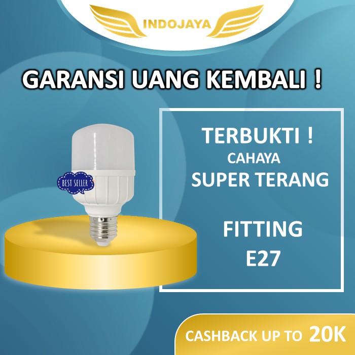 Jual Lampu LED Bohlam LED Bulb 5w 5 Watt Super Terang Ruang Tamu Kamar