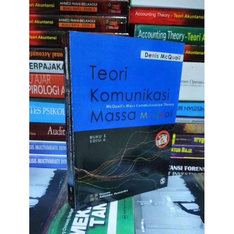 Jual Teori Komunikasi Massa Edisi Buku Denis Mcquail Shopee