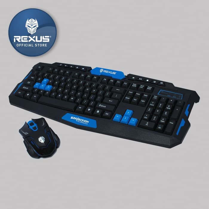 Jual Rexus Warfaction VR2 Keyboard Mouse Wireless Gaming Shopee Indonesia