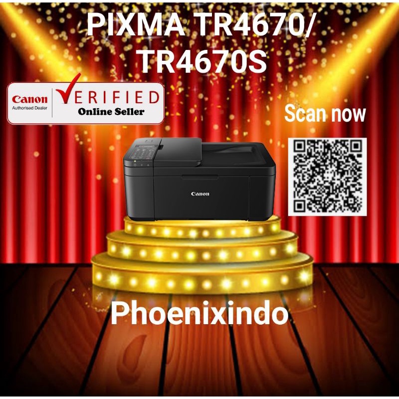 Jual Printer Canon PIXMA TR4670S TR 4670S 4670 S Print Scan Copy Wifi