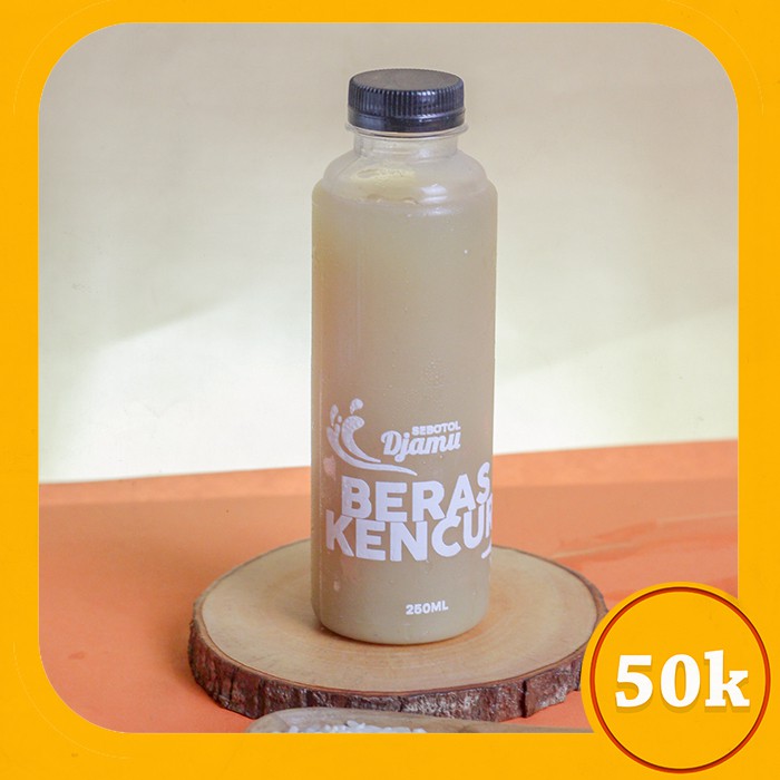 Jual Siap Minum Jamu Tradisional Beras Kencur 250ml By Sebotol Djamu