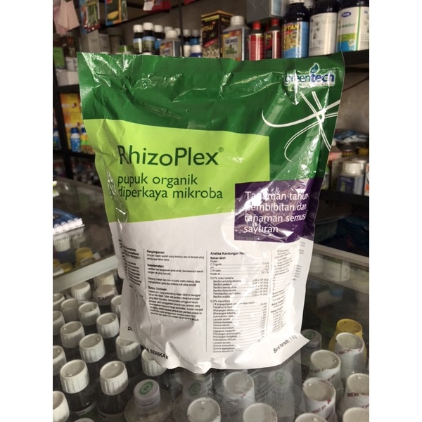 Jual Rhizoplex Pupuk Organik Diperkaya Mikroba Penyubur Tanah 1 Kg