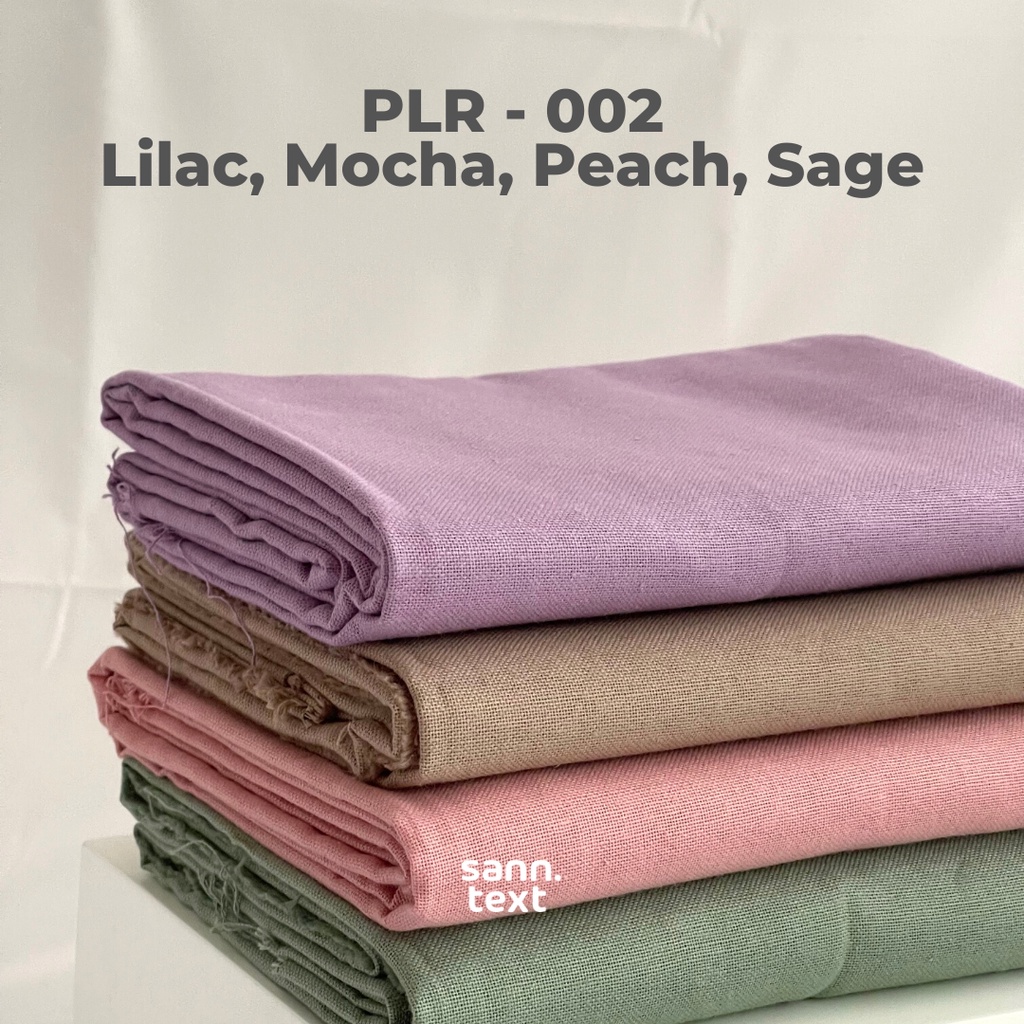 Jual Kain Kahatex Linen Rami Potongan X Per Warna Shopee Indonesia