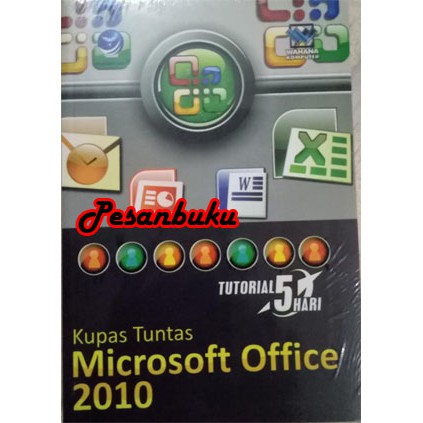 Jual Buku Tutorial Hari Kupas Tuntas Microsoft Office Wahana