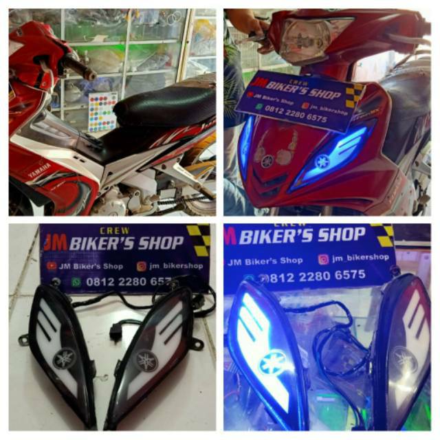 Jual Lampu Alis Drl Running Jupiter Mx Old Pnp Shopee Indonesia