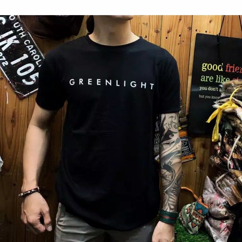 Jual Kaos Pria Distro Kaos Greenlight Baju Kaos Pria Dan Wanita