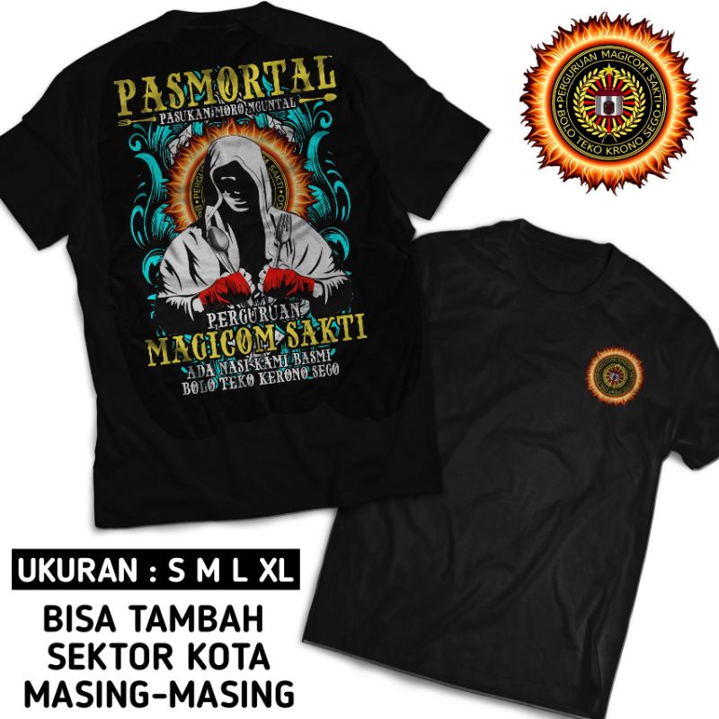 Jual Kaos Magicom Sakti Kaos Pasmortal Kaos Perguruan Magicom Sakti