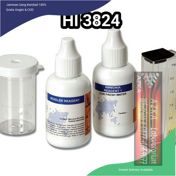 Jual Hanna Instruments Hi Ammonia Test Kit For Fresh Water