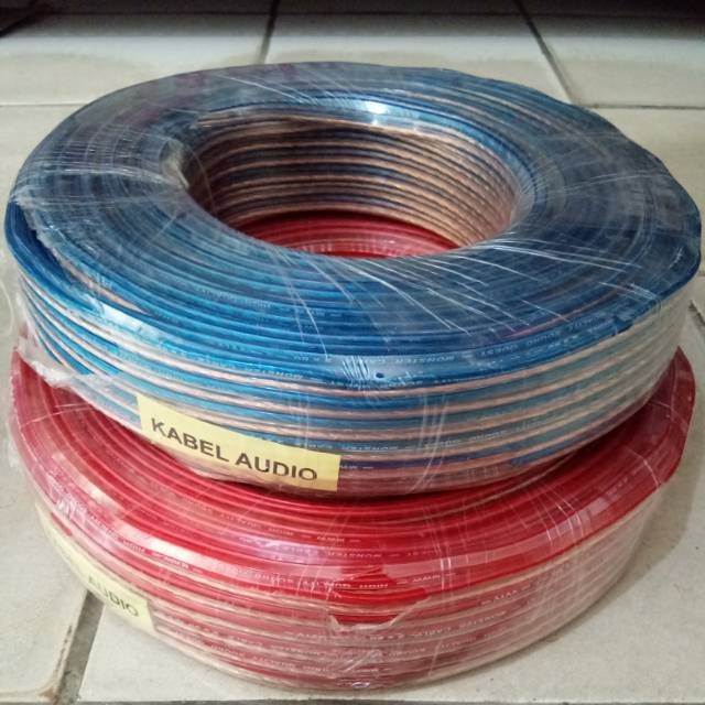 Jual Kabel AUDIO TRANSPARAN 2X30 SERABUT HARGA PER METER Shopee