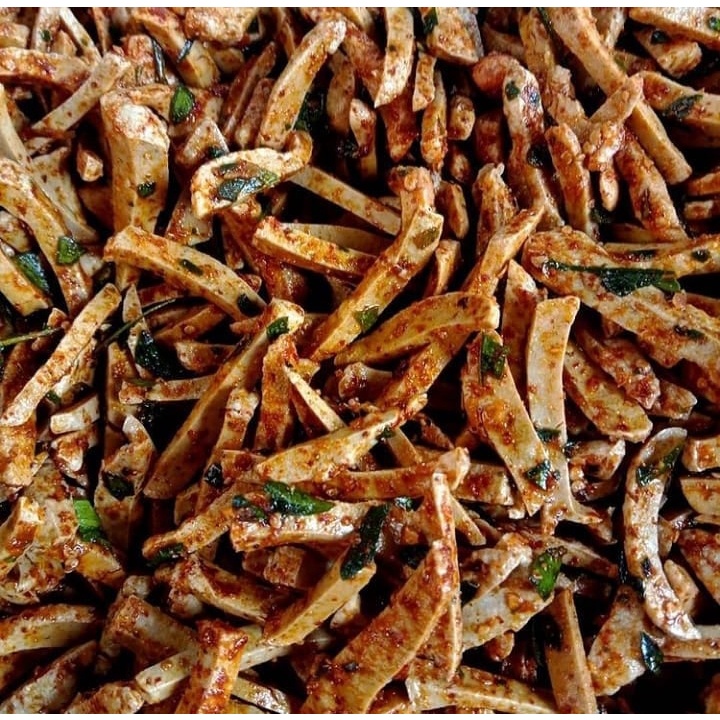 Jual Basreng Kriuk Pedas Dan Original Extra Daun Jeruk Isi Gram