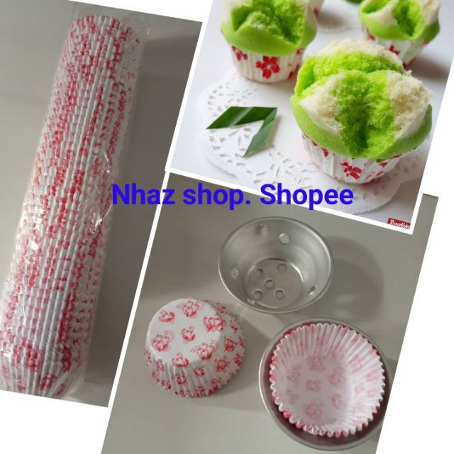 Jual Kertas Bolu Kukus Cup Cake Isi Lembar Shopee Indonesia