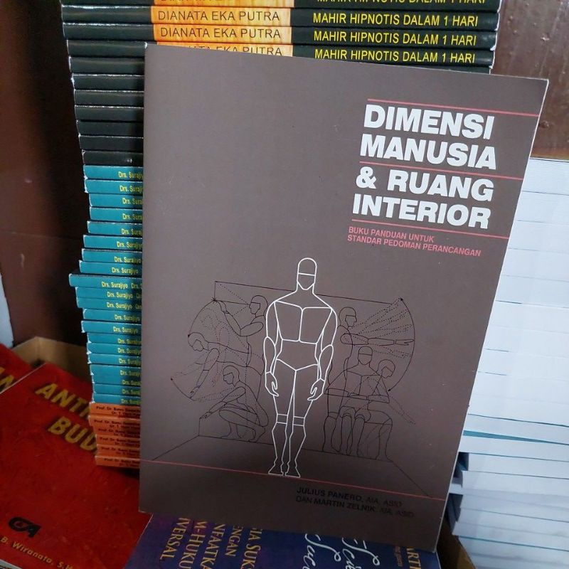 Jual Dimensi Manusia Dan Ruang Interior By Julius Panero Shopee Indonesia