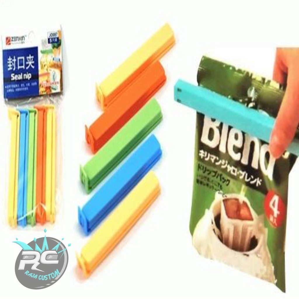 Jual Rt Clip Penjepit Plastik Bungkus Makanan Klip Sealing Snack