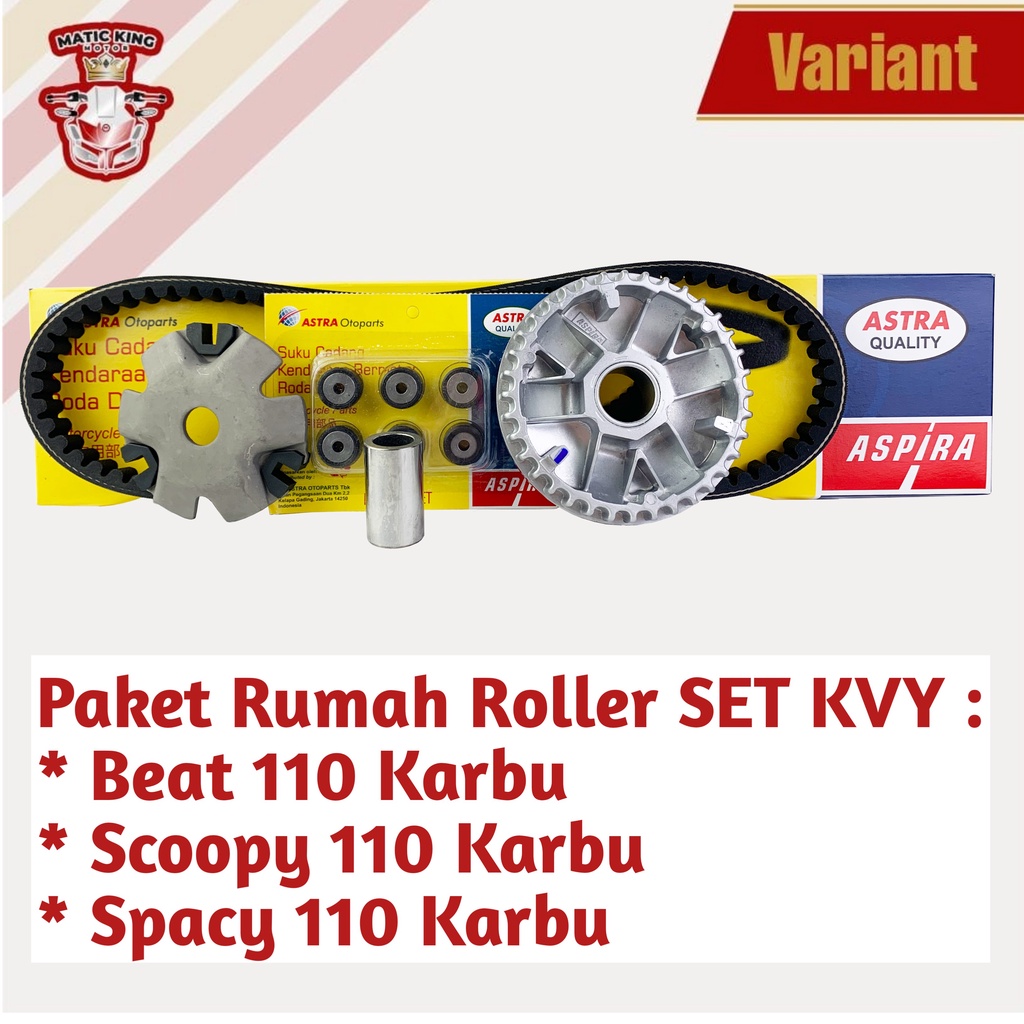 Jual Paket Rumah Roller Bosh Vanbelt Roller Honda Beat Scoopy Vario