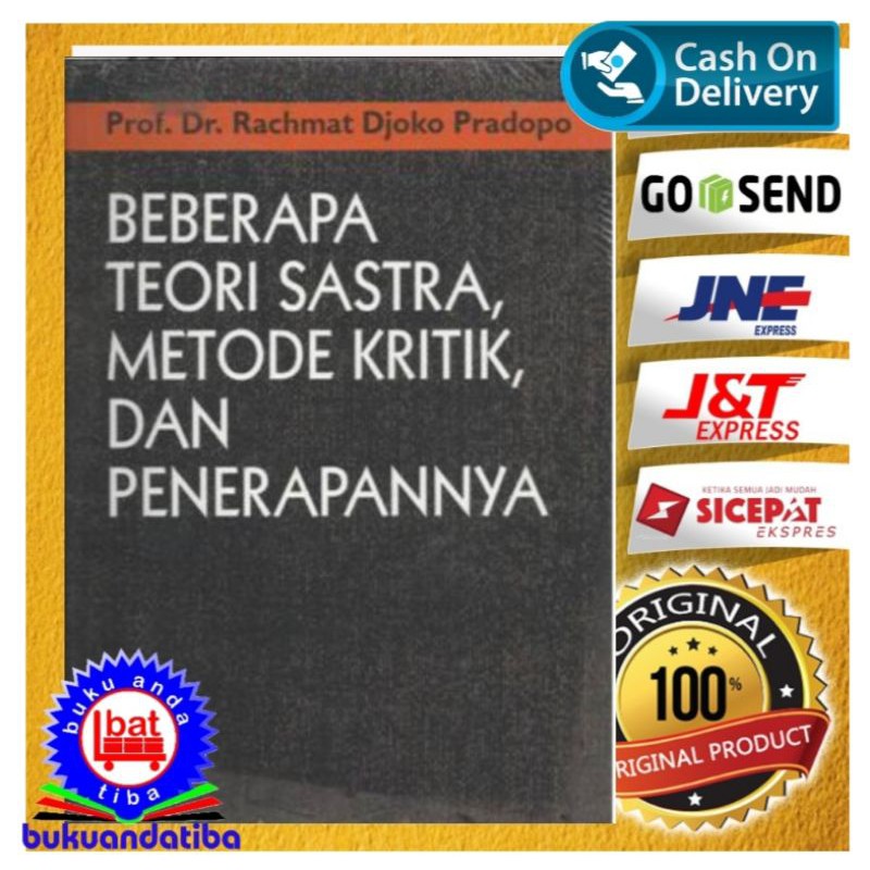 Jual Buku Original Beberapa Teori Sastra Metode Kritik Dan