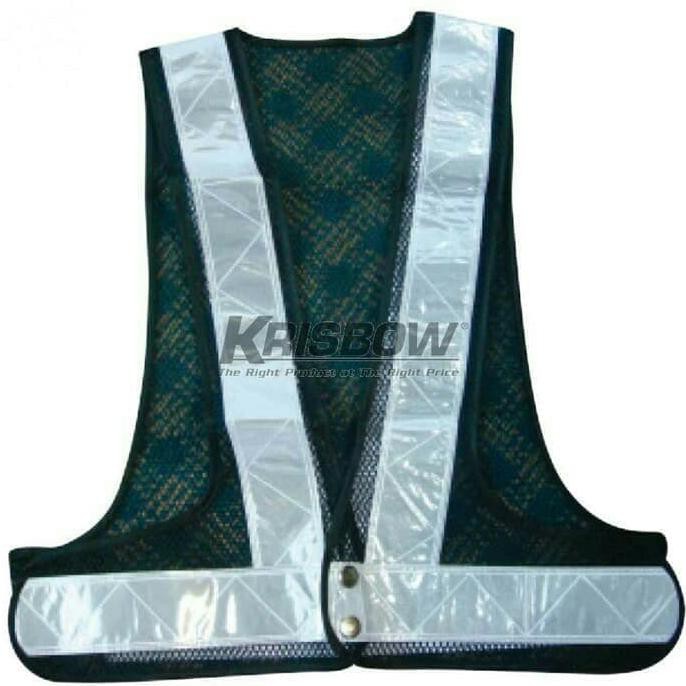 Jual Terlaris ROMPI PENGAMAN MESH KRISBOW SAFETY VEST WITH WHITE