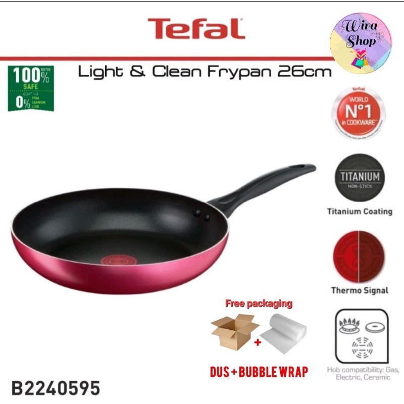 Jual Tefal Light Clean Frypan 26 Cm Shopee Indonesia