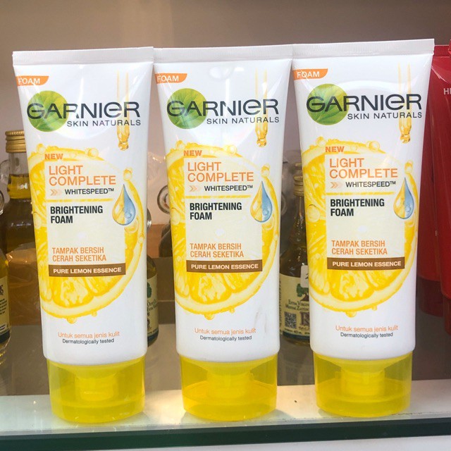 Jual Garnier Light Complete Facial Foam Gr Shopee Indonesia