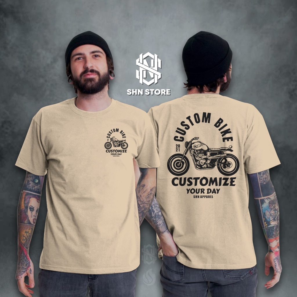 Jual Kaos Motor Custom Motorcycle Baju Motor Custum Kaos Distro Pra