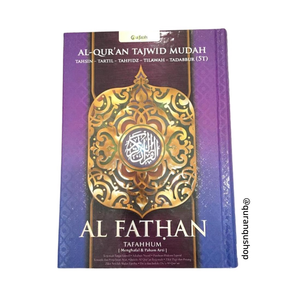 Jual Al Quran Terjemah Perkata Tajwid Warna Al Fathan A Mudah Al Fatih