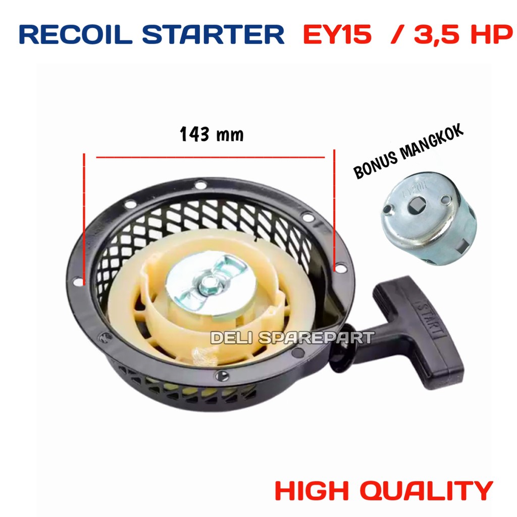 Jual Recoil Starter Kap Engkol Mesin Robin Ey Hp Shopee Indonesia