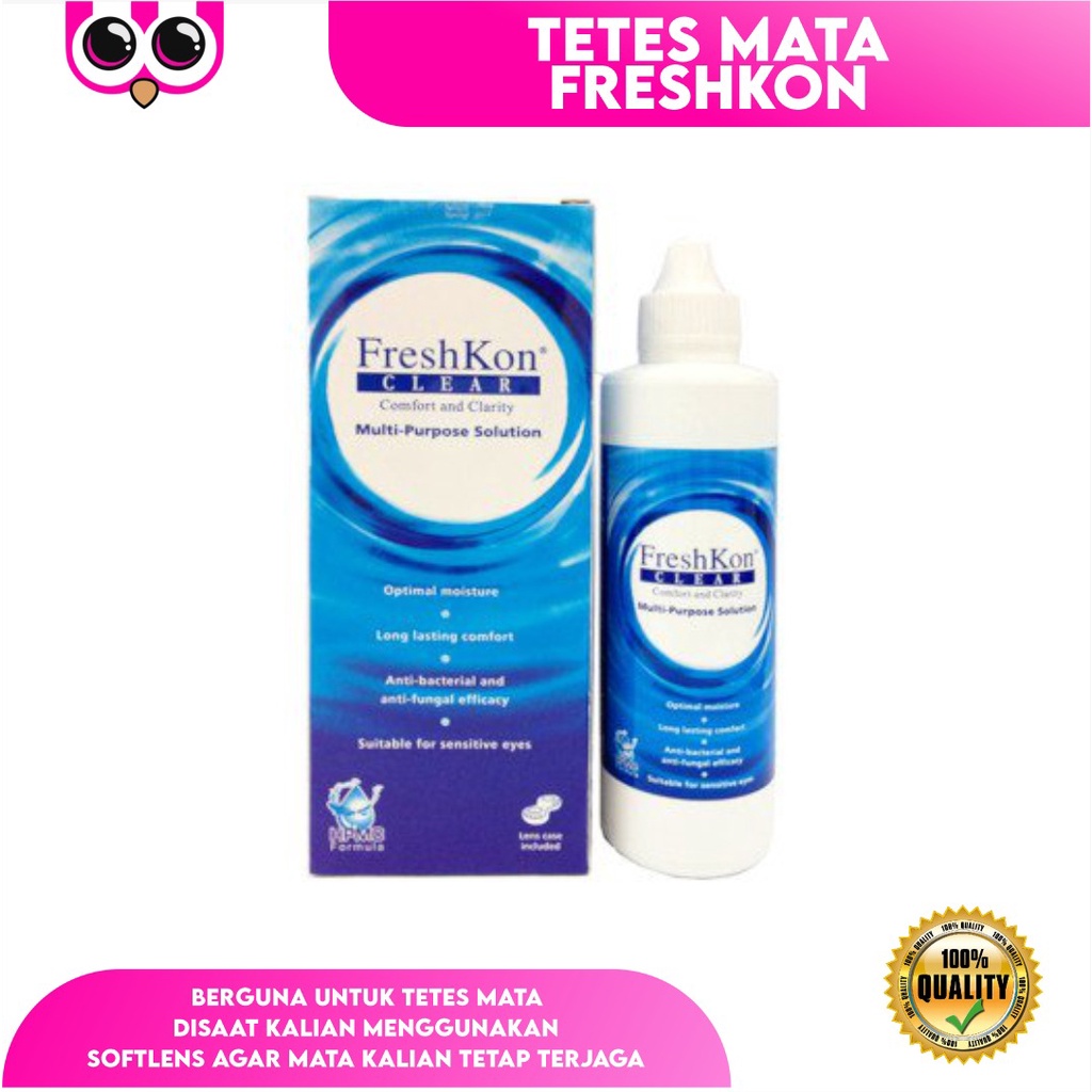 Jual Tetes Mata Freshkon Cairan Tetes Softlens Shopee Indonesia