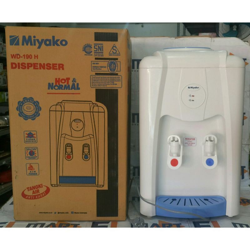 Jual Dispenser Miyako Hot Normal WD 190 PH Shopee Indonesia