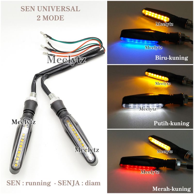 Jual Lampu Led Sein Running Sen Warna Senja Sein Model Moge