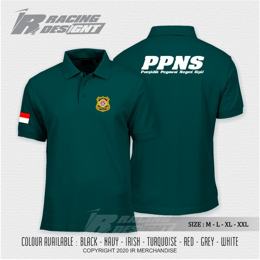 Jual Poloshirt Kaos Kerah Polo PPNS Pengawas Pegawai Negeri Sipil