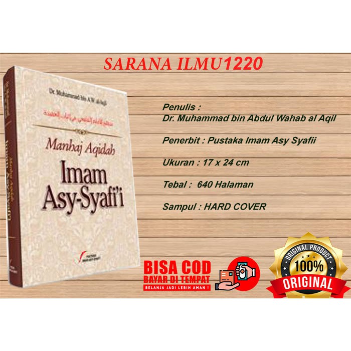 Jual Manhaj Aqidah Imam Asy Syafii Pustaka Imam Syafii Shopee