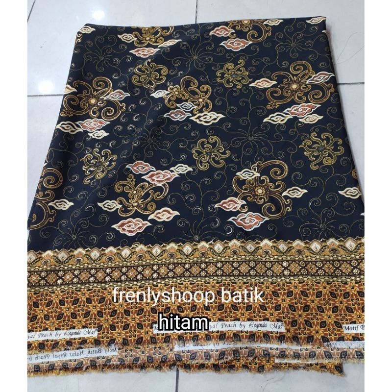 Jual Kain Batik Semi Sutra Halus Mega Mendung By Legenda Bahan Batik