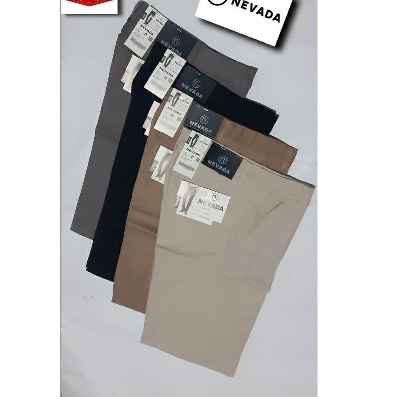 Jual Celana Chinos Chino Nevada Pendek Pria Cowok Slim Fit Shopee