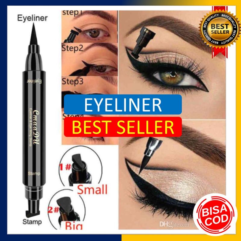 Jual Cmaadu Feali Eyeliner Stamp Eyeliner Sisi Shopee Indonesia