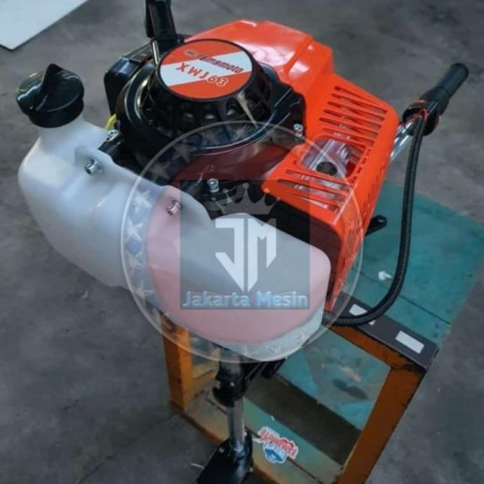 Jual Mesin Perahu Tempel Kapal Motor Outboard 3Hp 2Tak Yamamoto