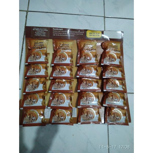 Jual Susu Unta Padang Pasir Sachet Gr Shopee Indonesia