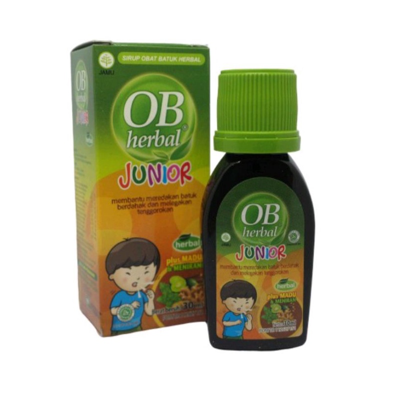 Jual Ob Herbal Junior Syrup Ml Ml Shopee Indonesia