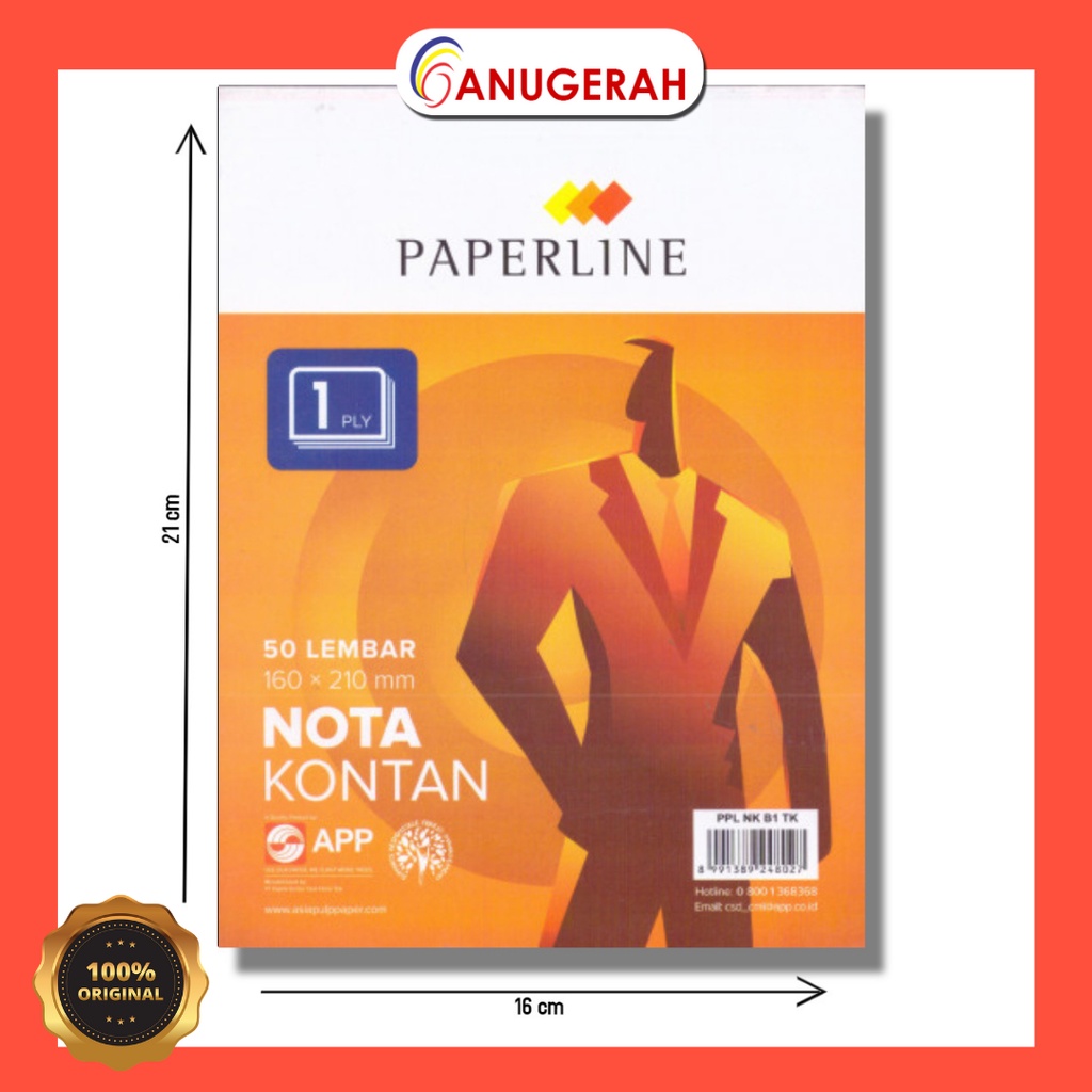 Jual Paperline Nota Kontan Besar Ply Shopee Indonesia