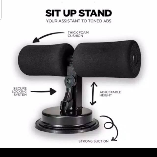 Jual Sit Up Stand Alat Bantu Holder Penahan Pegangan Kaki Fitness Yoga