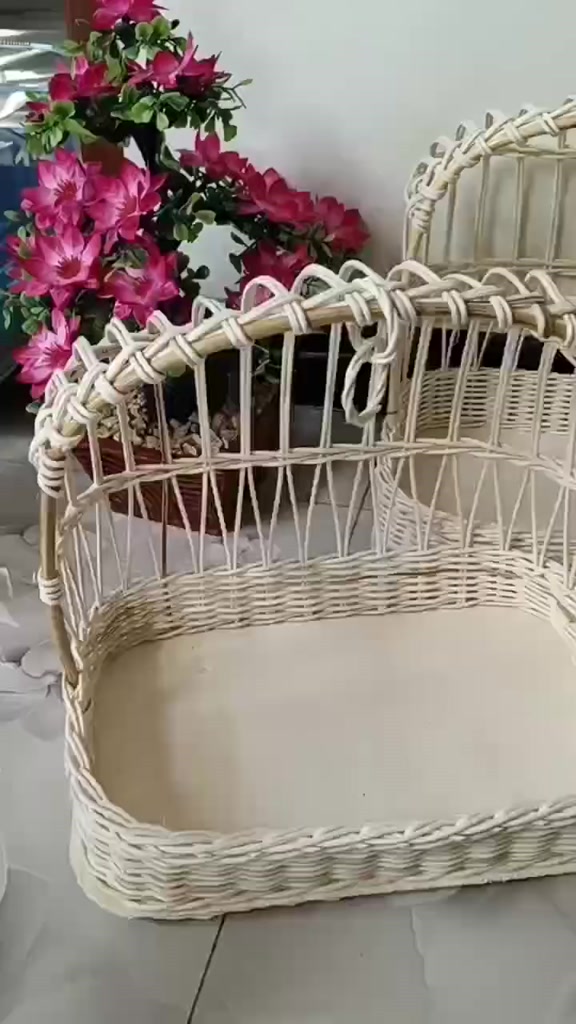 Jual Keranjang Rotan Hantaran Seserahan Keranjang Ayunan Sangkar