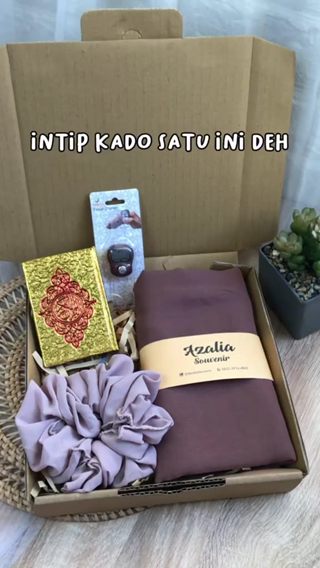 Jual Hampers Gift Box Hijab Paket Hemat Kado Cewek Kado Ultah