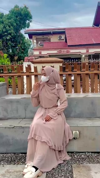 Jual Ready Stok Gamis Malayasia Viral Terbaru 2023 Zyla Dress Gamis