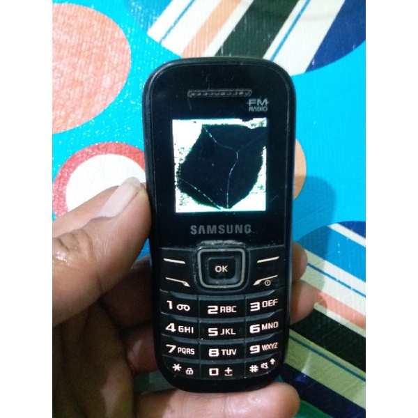 Jual Hp Samsung GT E1205T FM Radio Hp Jadul Unik Langka Nyala Minus Lcd